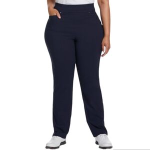 PGA Tour Apparel Women's Plus Size XXL Pull On Pants Tummy Control